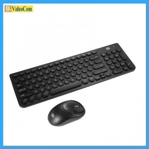 Forter IK6630 2.4GHz 無線鍵盤+滑鼠套裝 (黑色) 780-2465-P